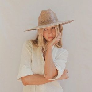 NIB Lack of Color Western Palma Straw Hat